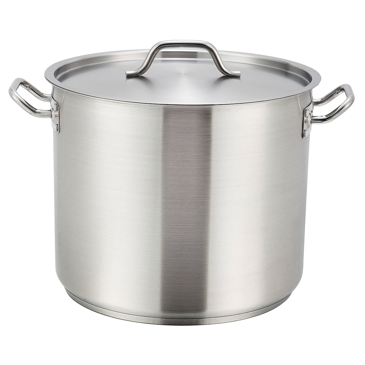 Olla con Tapa de Acero Inoxidable de 20 qt de Inducción